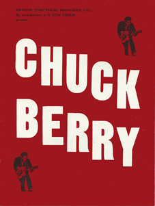 CHUCK BERRY 1964 Tour Program